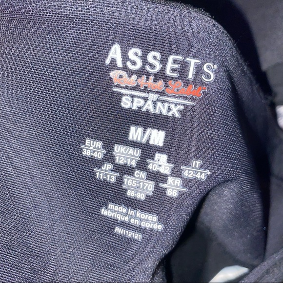 Nwot Assets by spanx Mesh high waist leggings sz M # D4 - Picture 5 of 5